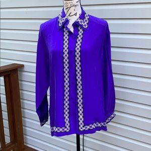 Diane Von Furstenberg silk blouse
